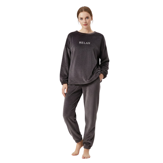 Fuzzy Relax Lounge Pyjama Set