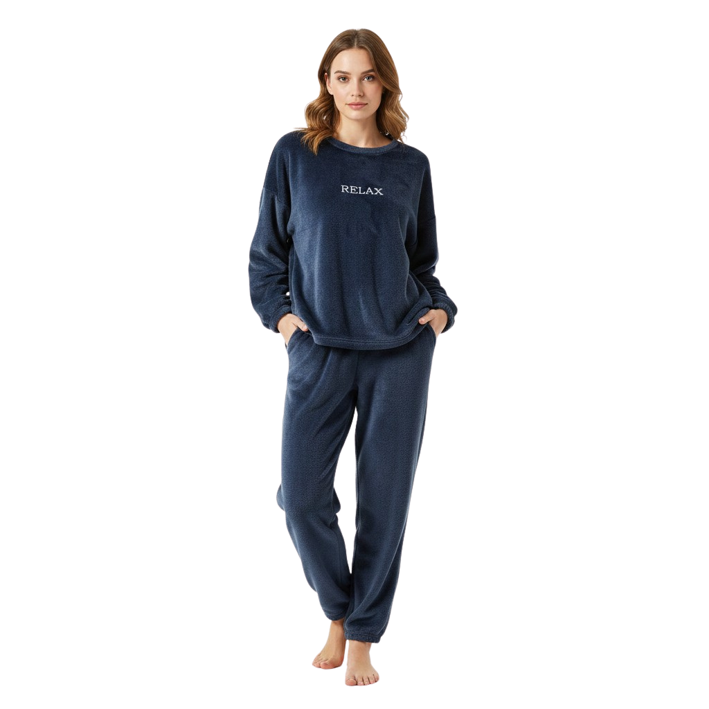 Fuzzy Relax Lounge Pyjama Set