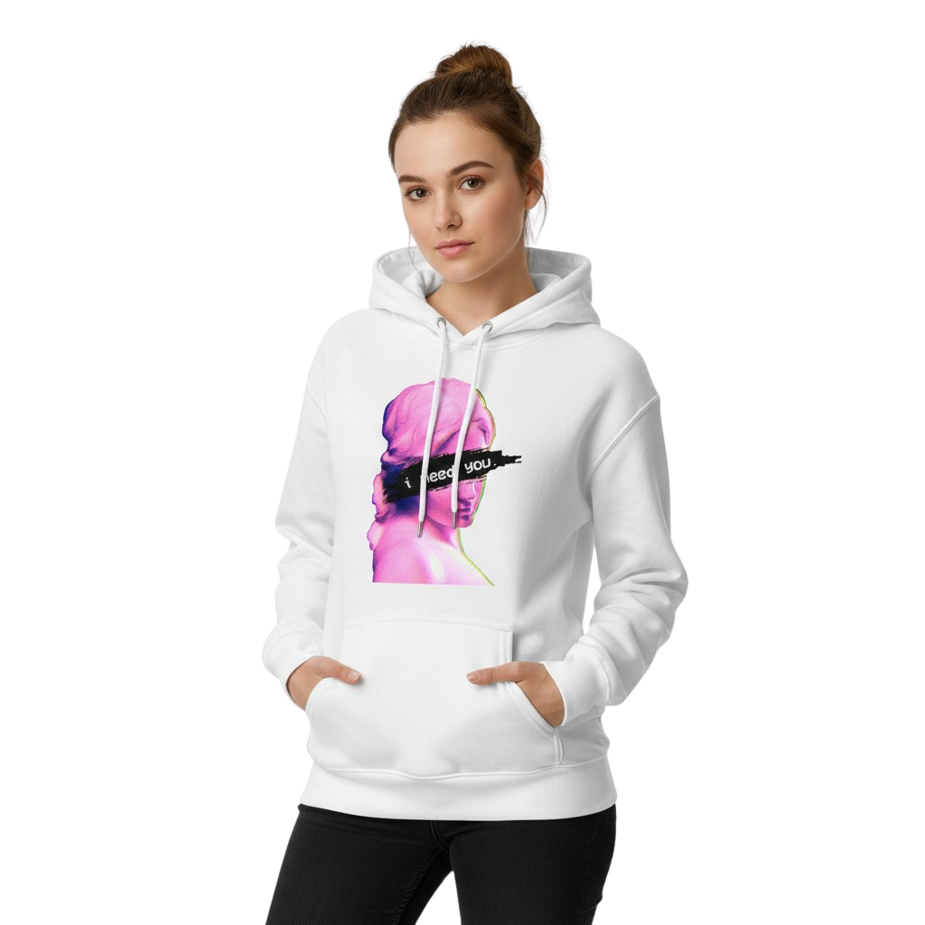 I Need You Aesthetic Statue Hoodie