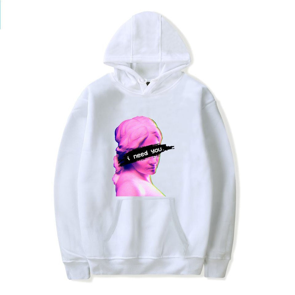 I Need You Aesthetic Statue Hoodie