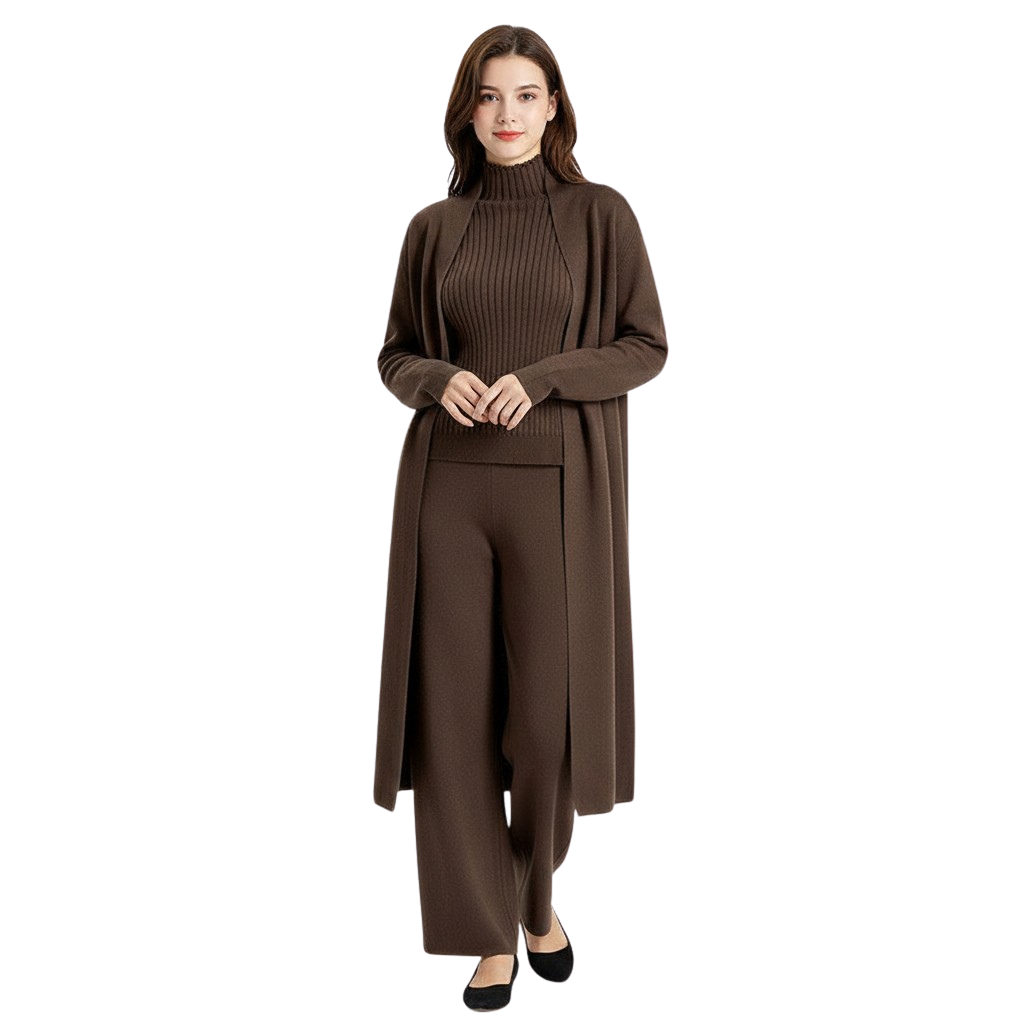 Knitted Lounge Trio Set