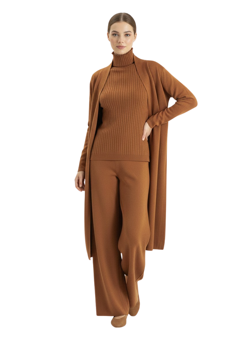 Knitted Lounge Trio Set