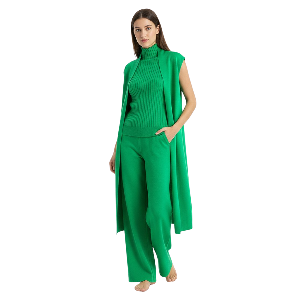 Knitted Lounge Trio Set