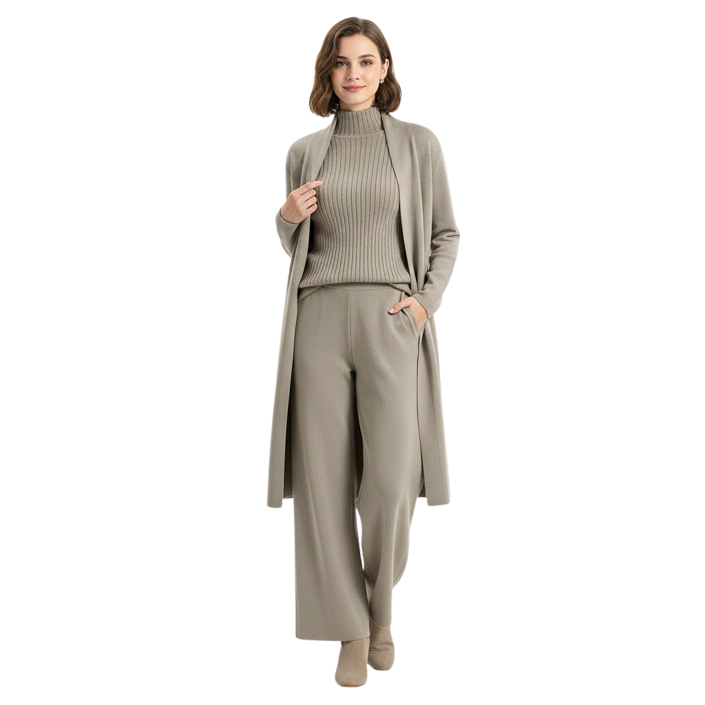 Knitted Lounge Trio Set