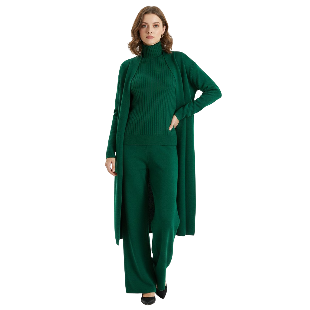 Knitted Lounge Trio Set