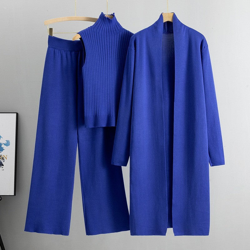 Knitted Lounge Trio Set