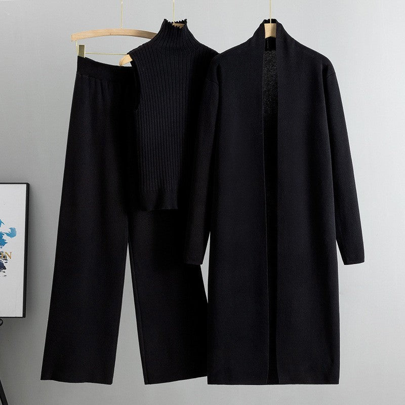 Knitted Lounge Trio Set