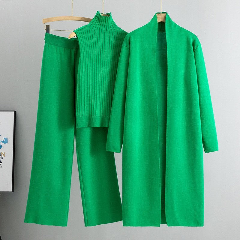 Knitted Lounge Trio Set